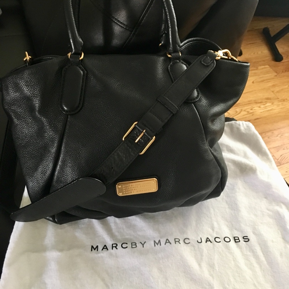 Marc Jacobs Cow Leather Tote Bag Crossbody 👜